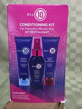 Conditioning Kit for Everyday Miracle Hair - Pink